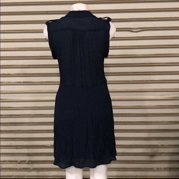 🛍️L8teR navy blue dress size Large - Picture 3 of 5